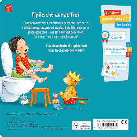 Kinderbuch Der kleine Klo-König Ravensburger