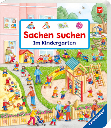 Kinderfühlbuch Sachen suchen im Kindergarten Ravensburger
