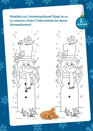 24 x Rätseln und dann ist Weihnachten!  Tessloff