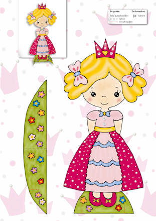 Das Ausschneide-Bastelbuch - Prinzessin, Fee & Einhorn Christophorus