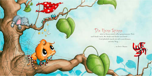 Die kleine Spinne Widerlich Baumhaus