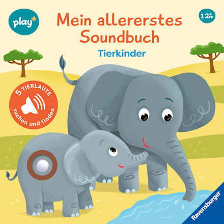 Kinderbuch Mein allererstes Soundbuch play+ Tierkinder Ravensburger