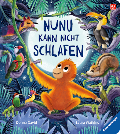 Kinderfühlbuch Nunu kann nicht schlafen Ravensburger