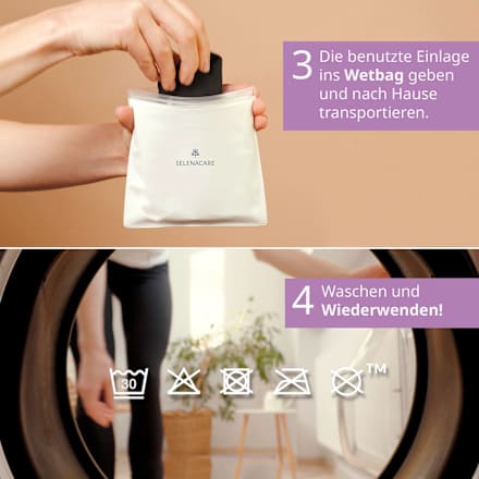 Periodenunterwäsche-Set Easy Comfort, Gr. L SELENACARE