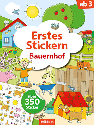 Erstes Stickern Bauernhof Ars Edition
