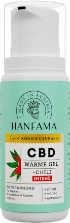CBD Wärme Gel Intens  Hanfama