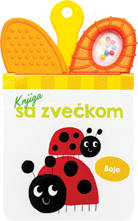 Knjiga sa zvečkom - Boje, 0-2 god. MALIK