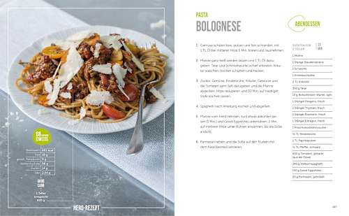 Rezeptbuch, Eiweiß, Das gesunde Fitnesskonzept pumperlgsund