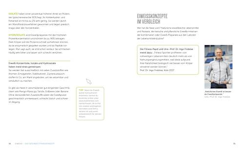 Rezeptbuch, Eiweiß, Das gesunde Fitnesskonzept pumperlgsund