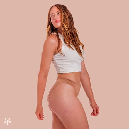 Periodenunterwäsche Slip Hanf nude Gr. L SELENACARE