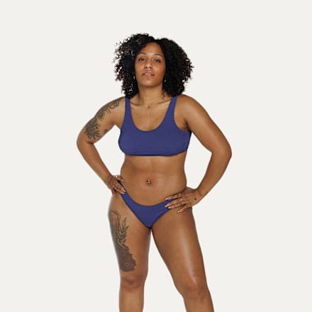 Periodenunterwäsche Bikini-Slip Sailor Blue, Gr. L SELENACARE