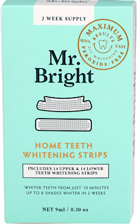 Wybielające paski do zębów  Mr. Bright