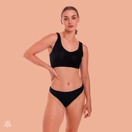 Periodenunterwäsche Slip Hanf schwarz Gr. S SELENACARE