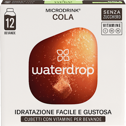 Microdrink al gusto di cola waterdrop