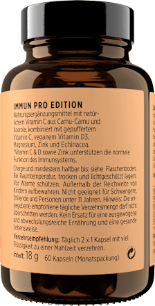 Immun Pro Edition Kapseln 60 St get your well being BY BIOGENA