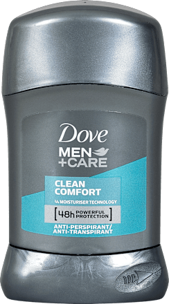Antitranspirant Deostick Clean Comfort Dove MEN+CARE