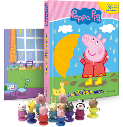 Peppa Pig slikovnica Moja knjiga zabave EGMONT