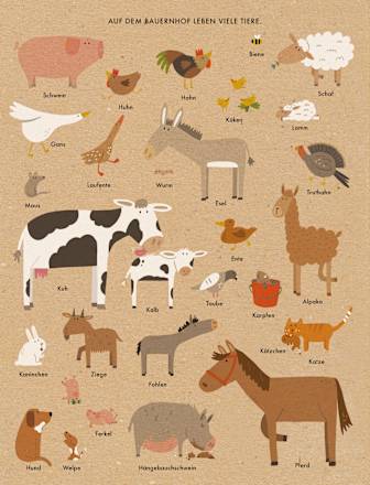 Kinderbuch Mein großer Bauernhof Dekorieren & Einrichten