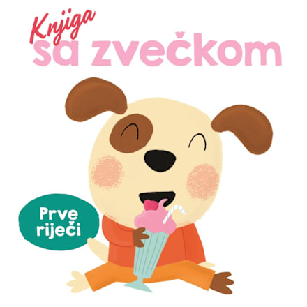 Knjiga sa zvečkom - Prve riječi, 0-2 god. MALIK