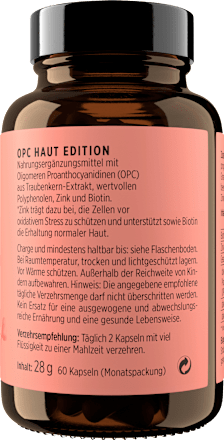 OPC Haut Kapseln 60 St get your well being BY BIOGENA