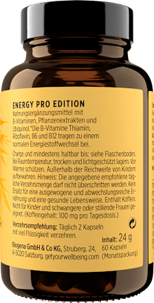 Energy Pro Edition Kapseln 60 St get your well being BY BIOGENA