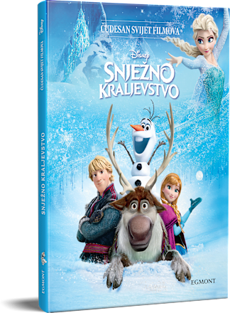 Čudesan svijet filmova – Snježno kraljevstvo slikovnica EGMONT