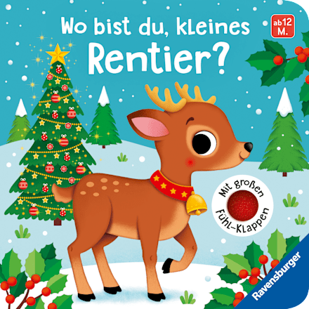 Babybuch Wo bist du, kleines Rentier? Ravensburger