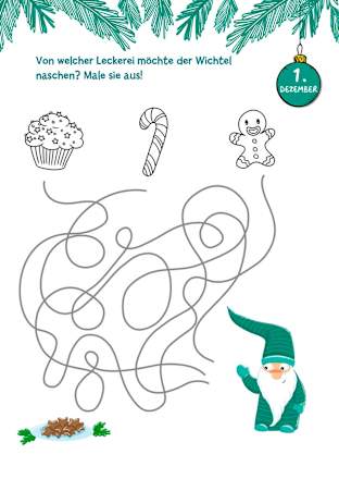 24 x Rätseln und dann ist Weihnachten!  Tessloff