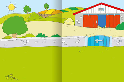 Erstes Stickern Bauernhof Ars Edition