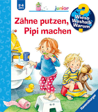 Wieso? Weshalb? Warum?  junior 52 Zähne putzen, Pipi machen Ravensburger