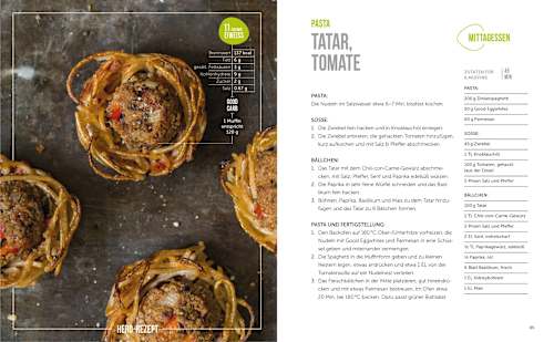 Rezeptbuch, Eiweiß, Das gesunde Fitnesskonzept pumperlgsund