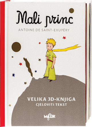 Mali princ, velika 3D knjiga MALIK
