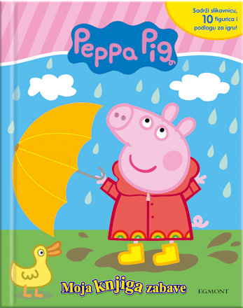Peppa Pig slikovnica Moja knjiga zabave EGMONT