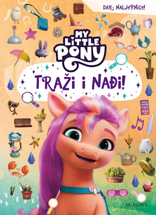My Little Pony bojanka s naljepnicama Traži i nađi EGMONT