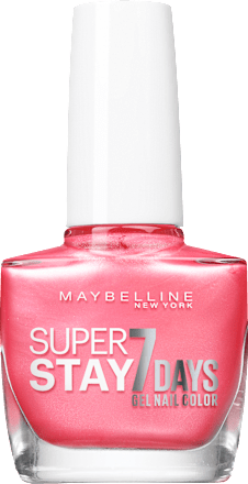 Nagellack Super Stay Forever Strong 7 Days 01 Tornado Rose MAYBELLINE NEW YORK