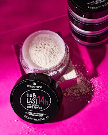 Фиксираща пудра за лице fix & last, 1 бр.  essence