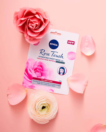 Rose Touch Feuchtigkeitsspendende Tuchmaske NIVEA