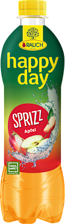 Erfrischungsgetränk Apfel Sprizz RAUCH happy day