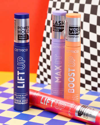 Mascara Lift Up Volumen Waterproof 010 Deep Black CATRICE