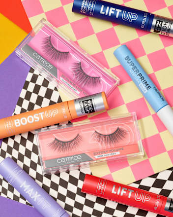 Mascara Lift Up Volumen Waterproof 010 Deep Black CATRICE