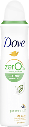 Deospray Zink-Komplex und Gurkenduft Dove