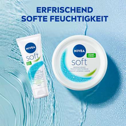 Feuchtigkeitscreme soft in der Tube NIVEA