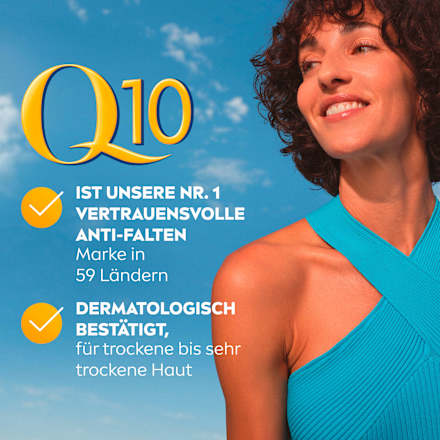 Anti Falten Gesichtscreme Q10 extra reichhaltig LSF 15 NIVEA