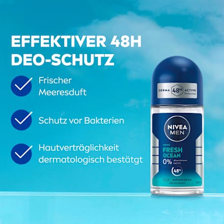 Deo Roll-on Fresh Ocean NIVEA MEN