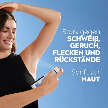 Antitranspirant Deospray Black & White Invisible Clear NIVEA