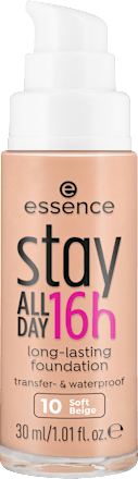 Foundation Stay All Day 16h Long-Lasting 10 Soft Beige essence