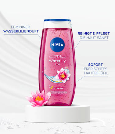 Duschgel Waterlily & Oil NIVEA