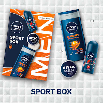 Geschenkset Sport Box 3tlg NIVEA MEN