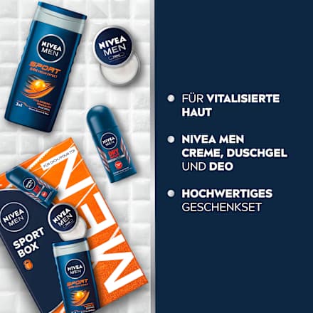 Geschenkset Sport Box 3tlg NIVEA MEN