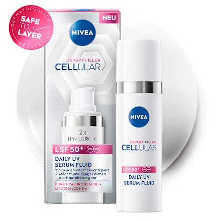 Gesichtscreme Serum Fluid Cellular LSF 50+ NIVEA